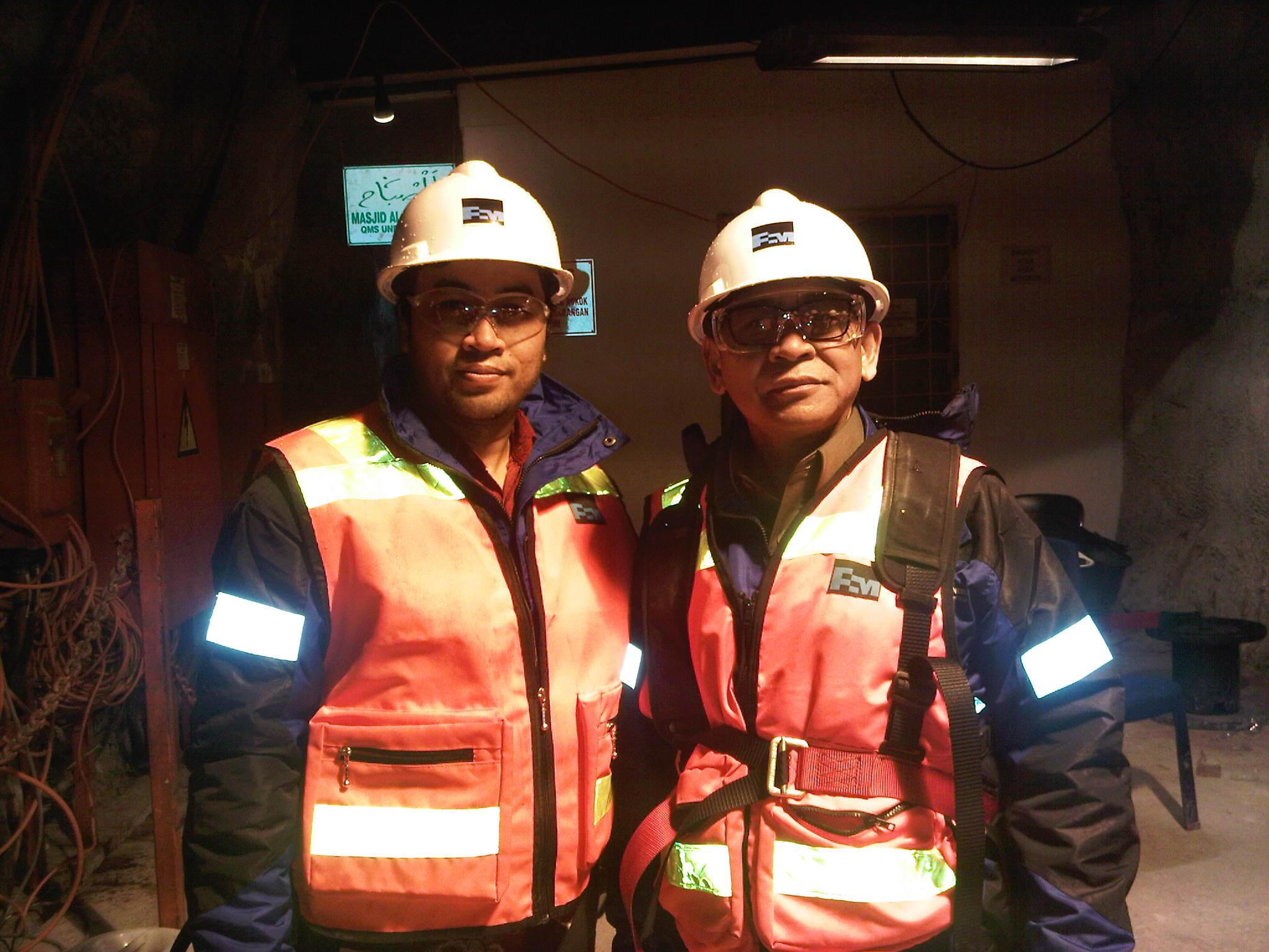 Mendampingi ESDM dalam Investigasi Kecelakaan Kerja Tambang Bawah Tanah PT Freeport Indonesia