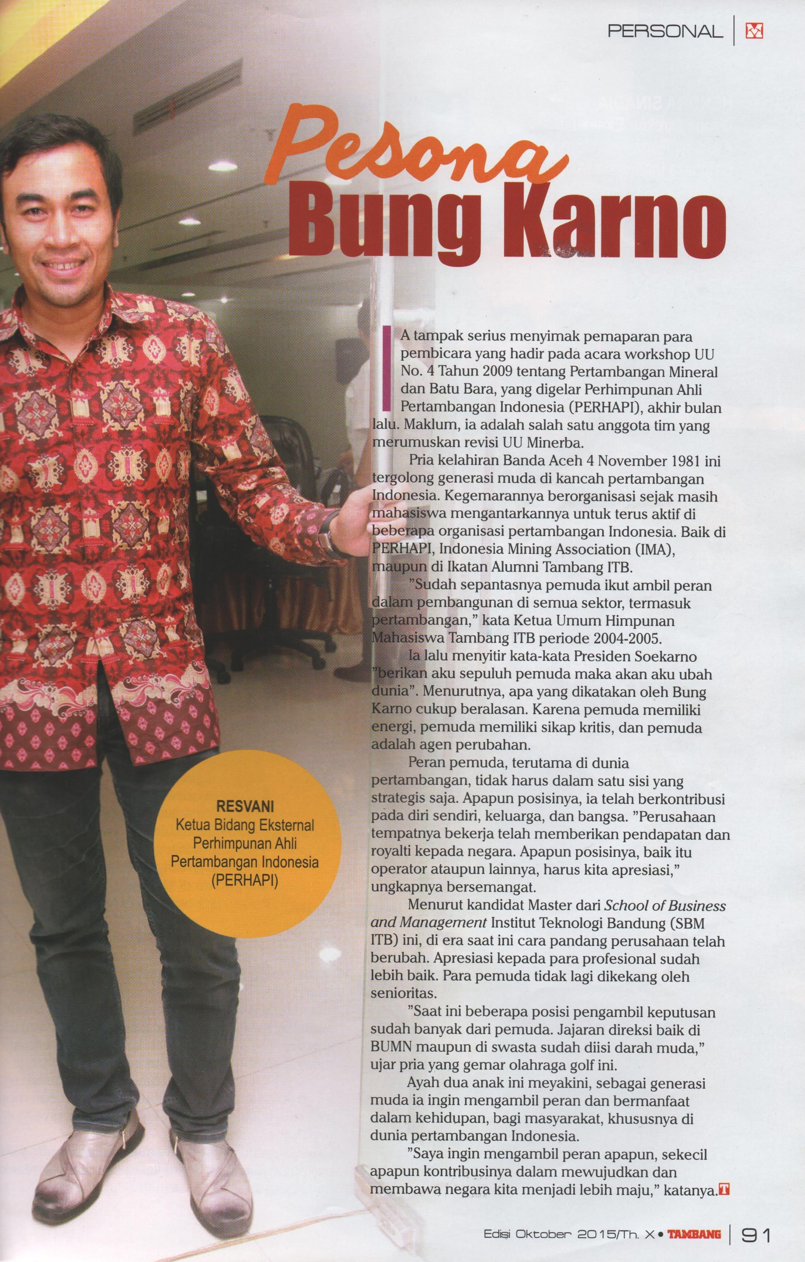 Pesona Bung Karno